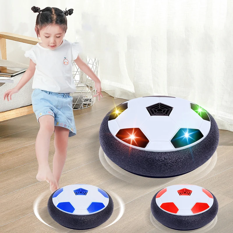 Wholesale kids toys hover soccer ball usb rechargeable hover football Led Light Football Toy For Children