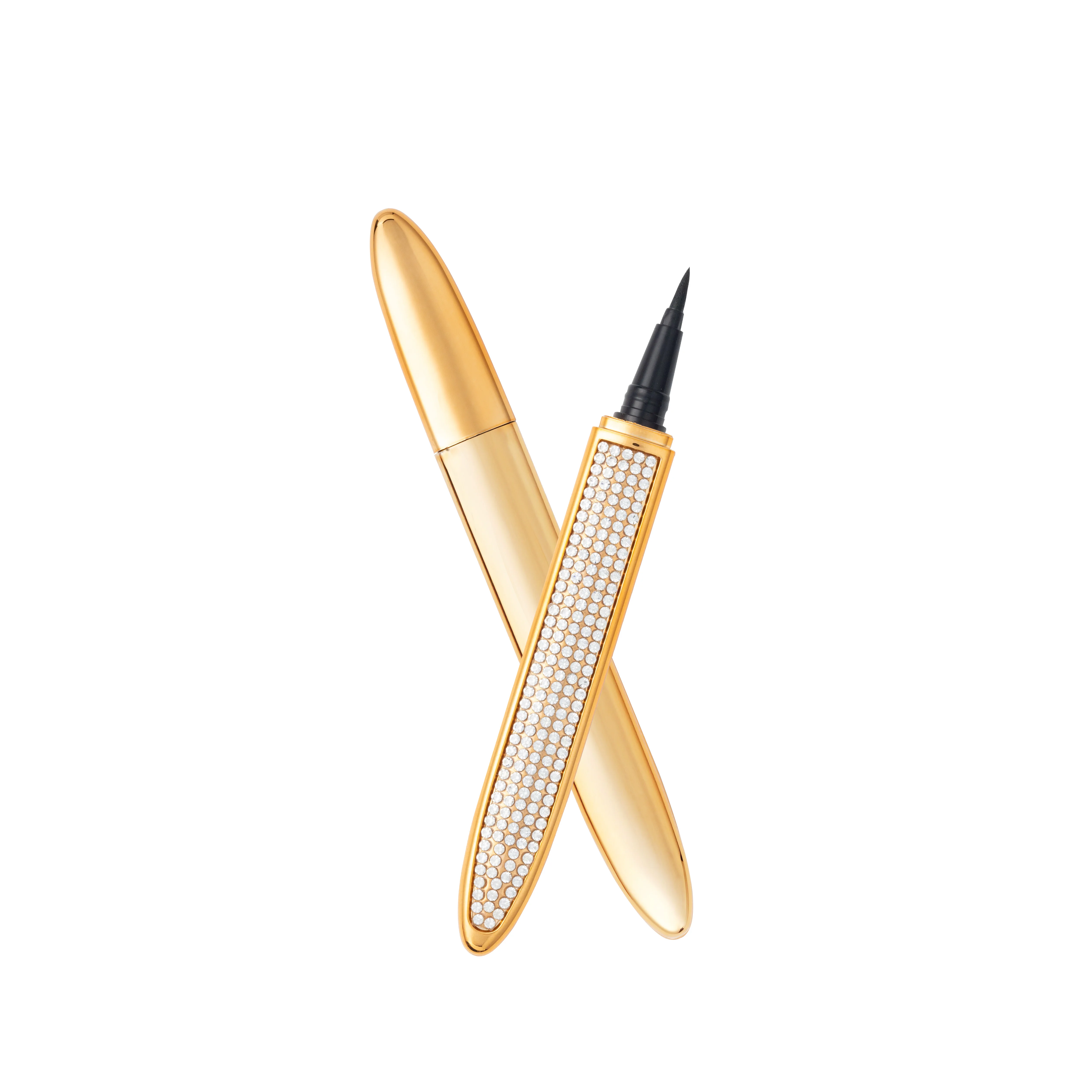 2021 New  design self adhesive eyeliner 3d mink eyelashes private label mink lashes magic eyeliner lashglue pen waterproof