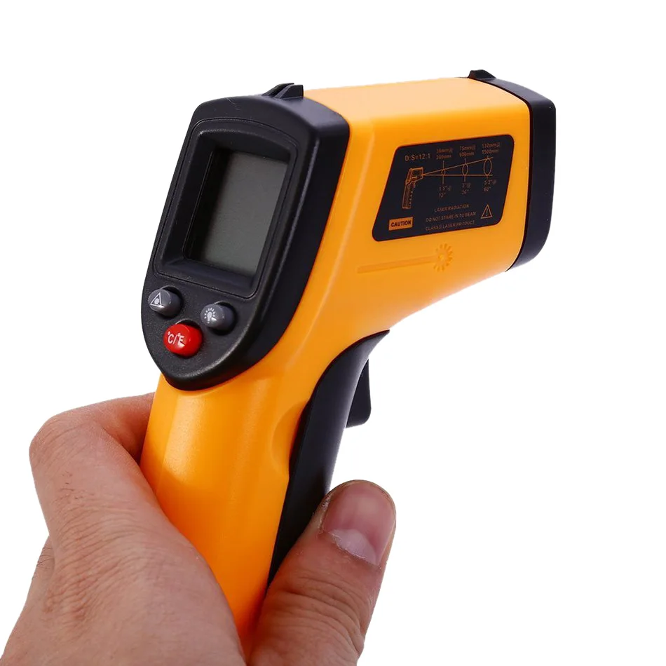 
IR Thermal Imager Handheld Digital Electronic Outdoor Non-Contact Laser Pyrometer Point Gun Thermometers for Industrial use &nbsp;