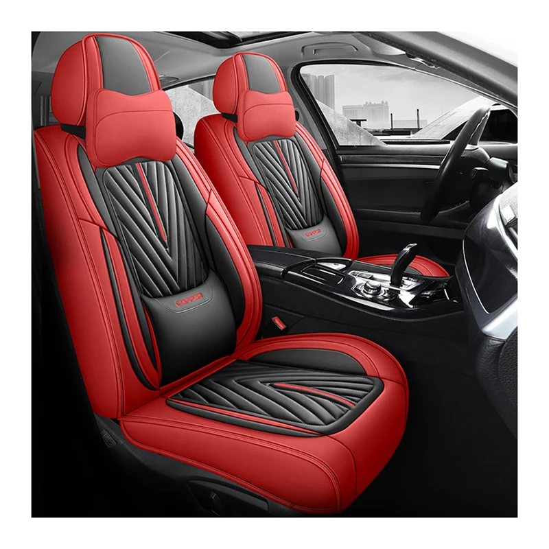 Full Set Original Custom Car Seat Cover Leather Waterproof Vehicle Cushion Cover Car Accessories