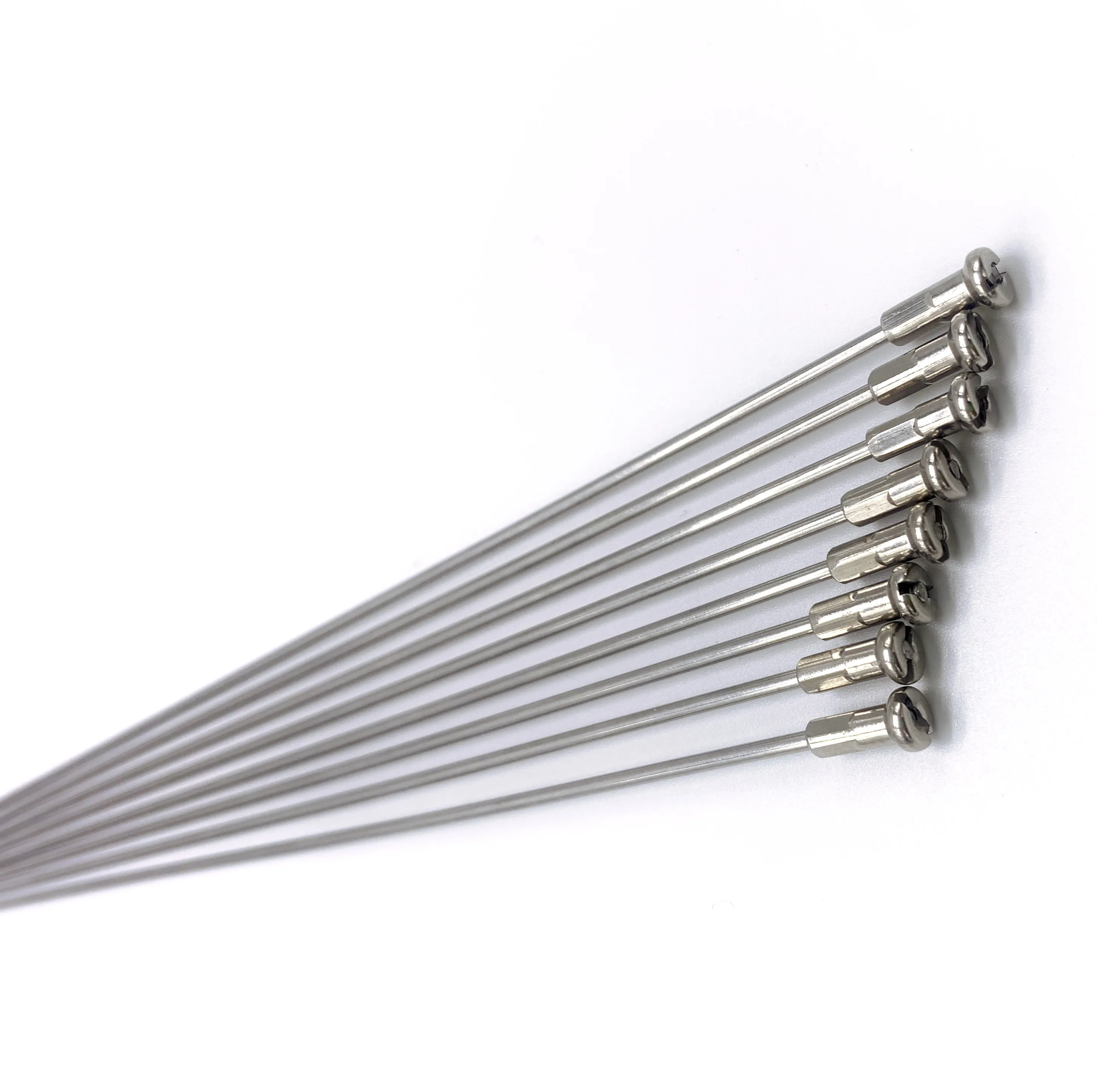 C45 UCP  zinc plated Bicycle spoke  with nickel plated nipple 15GX280MM 500pcs in a bag