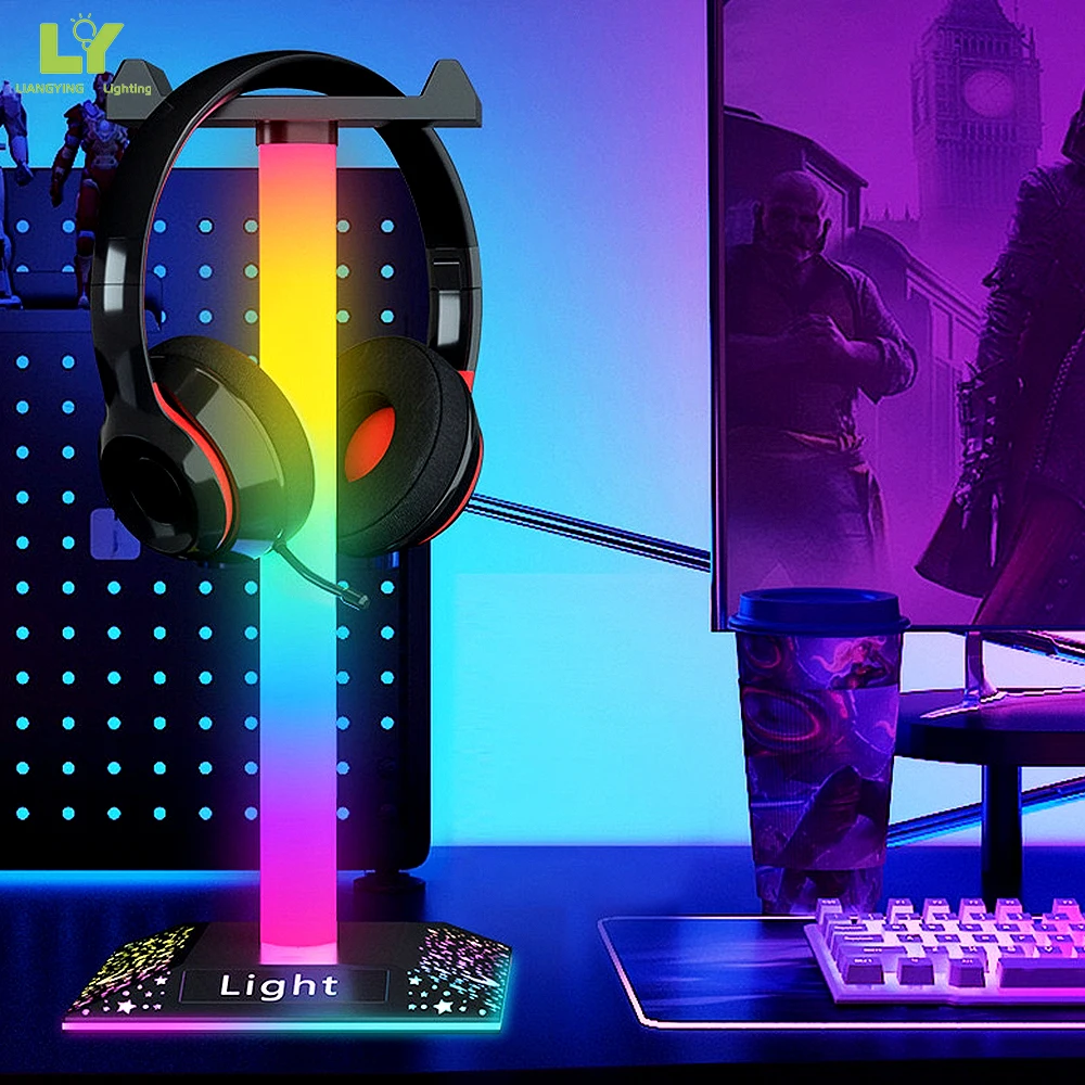 3D Sunset Atmosphere Lamp Color Changing Mood Rgb Light With Music Switch For Mercedes