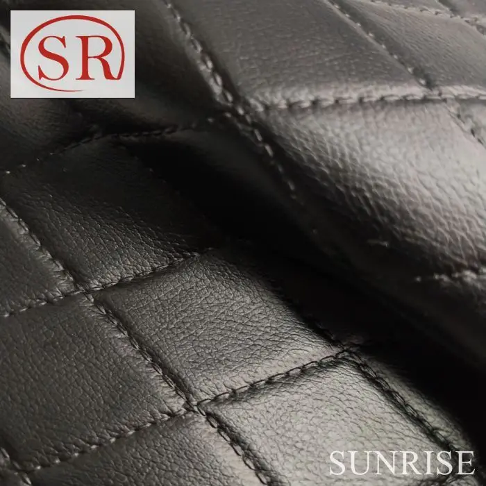 PU synthetic quilted leather for sofa upholstery PU leather sofa cover furniture leather sofa fabric manufacturer