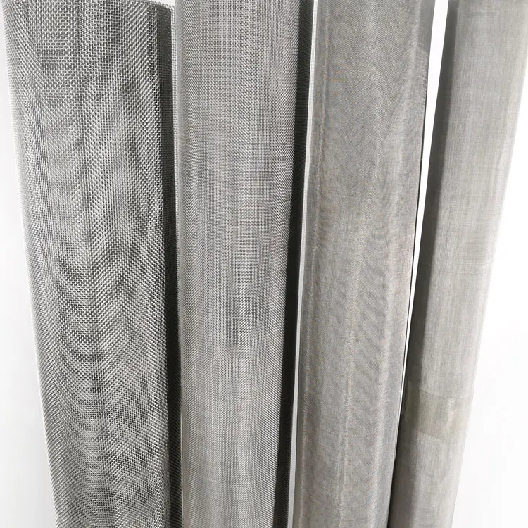 60x60 Mesh 80x80 30x30 24x24 50x50 Mesh SS Mosquito Nets Plain Weave 304 Stainless Steel Wire Mesh