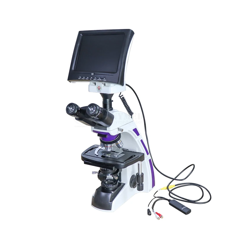 SY-B129T China LED Light Video Biological Microscope HD