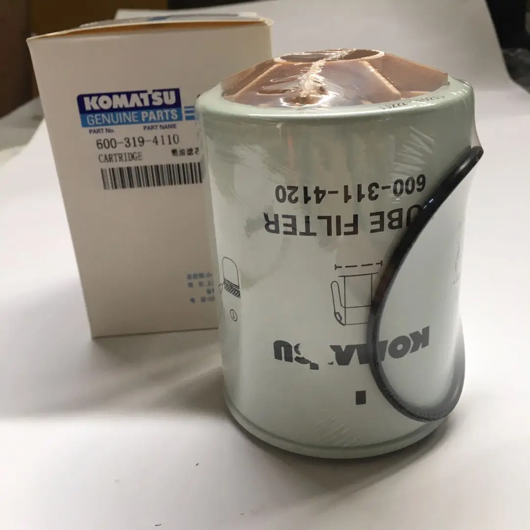 600-319-4110 экскаватора Дизель Топливный фильтр тонкой очистки/топливный сепаратор воды PC70-8 запасные части для строительной техники