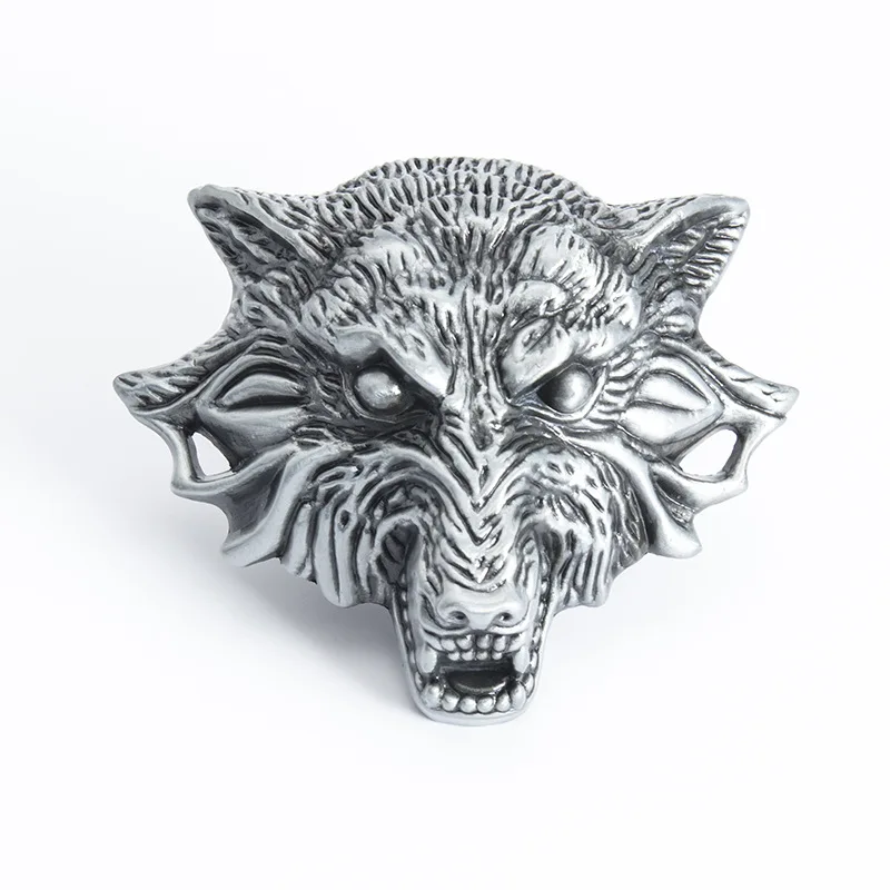 Belt Accessories Western Cowboy Hip-hop Animal Domineering Wolf Head Belt Buckle
