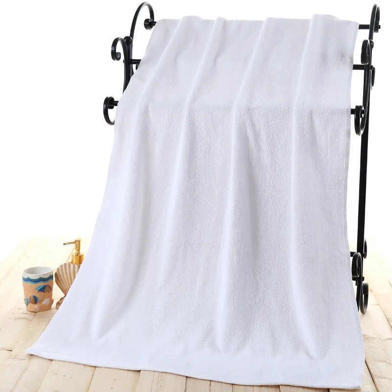 Wholesale Skin-Friendly Hotel White Spa Hand Towel Water Absorption Bath Towels Terry White Facial Towels