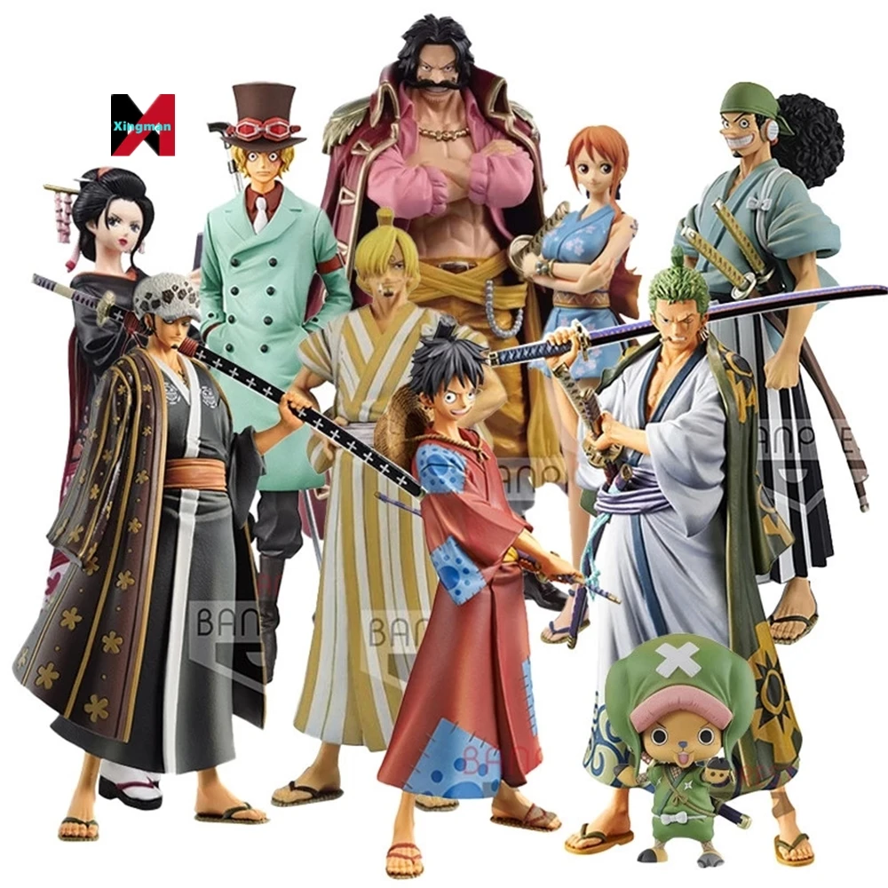 XM 9 видов стилей One Piece кимоно DXF Луффи Luo Зоро чоппера и с изображениями героев мультфильмов модная одежда изображением манги Нами Usopp фигурка Робин kikunojo трансформаторы приобретаемые форму