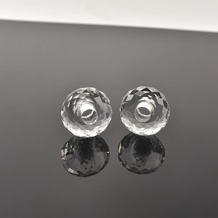 Factory Wholesale Clear Custom Logo Crystal ornaments High Quality K9 Crystal Pendant