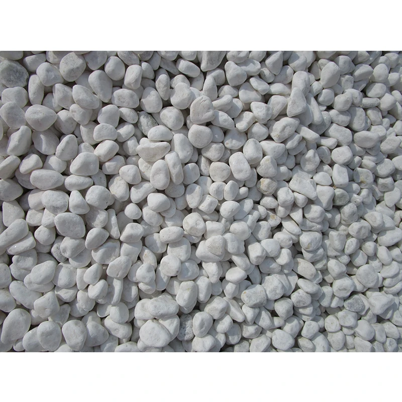 Hot Sale Snow White Pebbles Stone For Garden