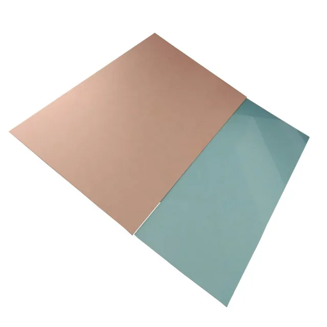 High Heat Dissipation aluminium copper clad laminate sheet 1W 2W Laminate Manufacturer Aluminium Copper Foil Laminate 1.6mm