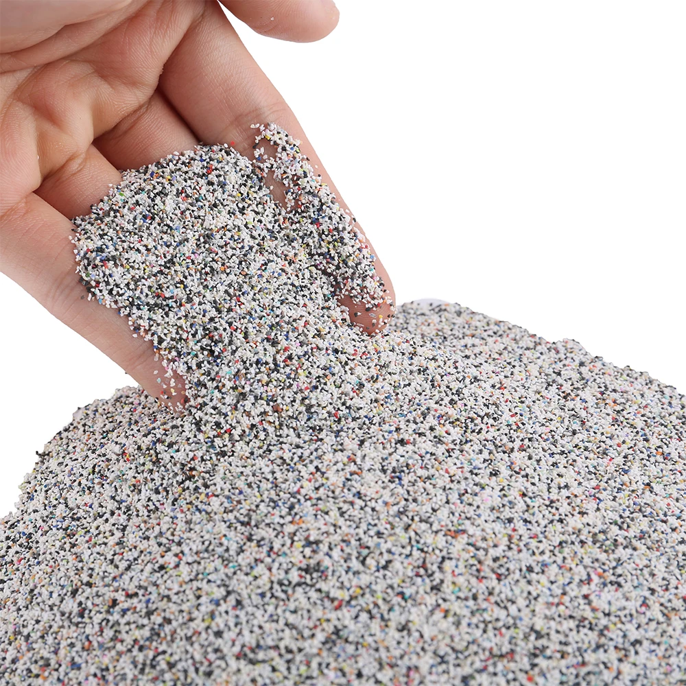Plastic workpiece mold cleaning aircraft paint removal sandblasting resin sand directly supplied by the manufacturer