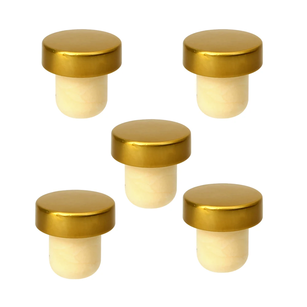 Champagne Rubber Bottle Cap Cover Wine Stopper Kitchen Bar Supplies T-shape Bottle