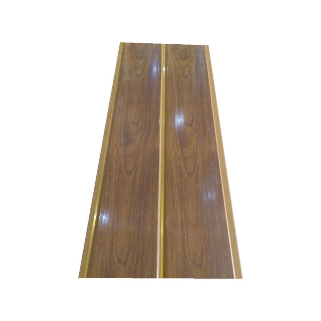 WOODEN PVC Soffit Panel outdoor Ceiling decor
