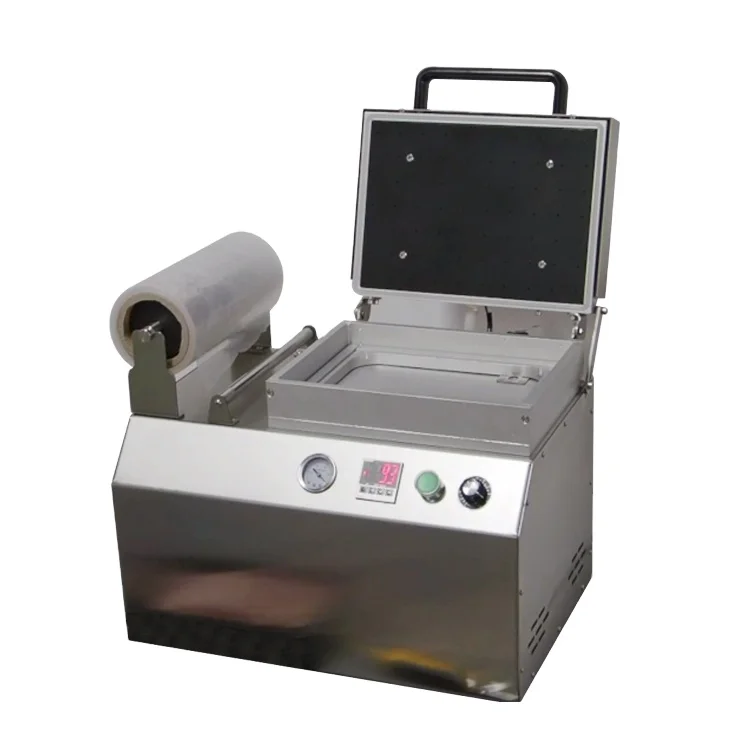 DJT-250VS Easy Use Fresh Meat Manual Food Vacuum Skin Packaging Machine