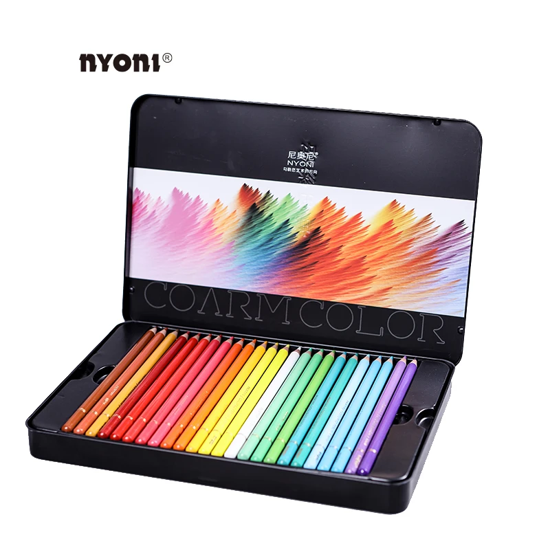  Nyoni N8520-72 профессиональное искусство цветных карандашей комплект цвет промасленный Набор для