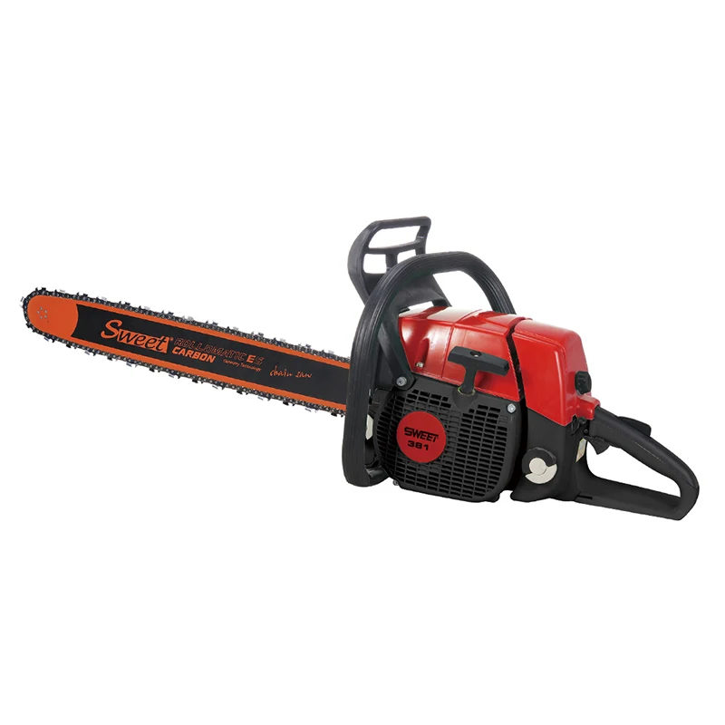 2 stroke single cylinder petrol/gas ms 381 chainsaws 72cc and bigger powerful and professional gasoline chain saw