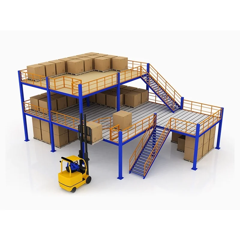 Metal mezzanine floor decking for warehouse steel mezzanine platform