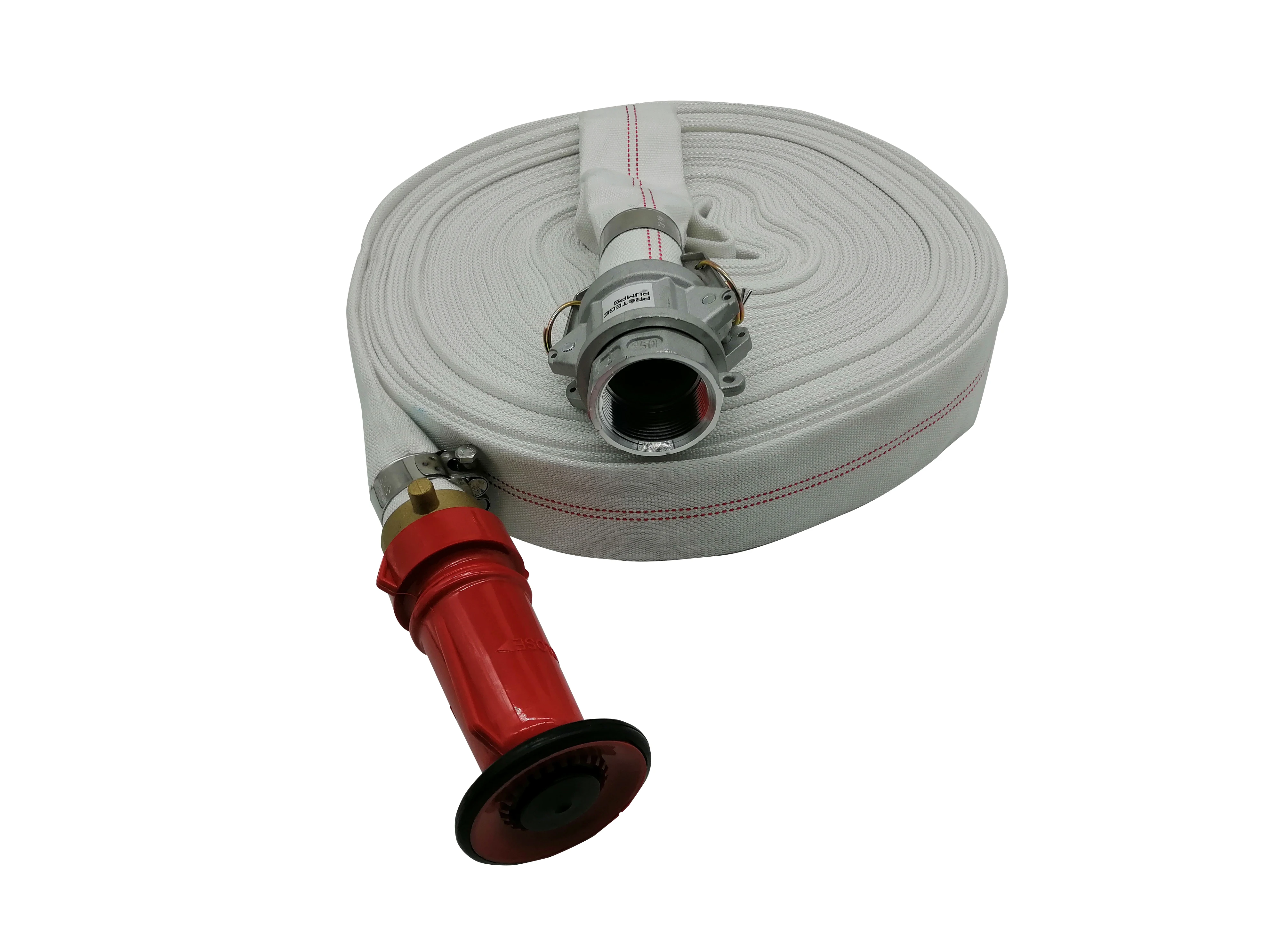 High Quality Custom Factory Lined with PVC and Rubber Fire Hose