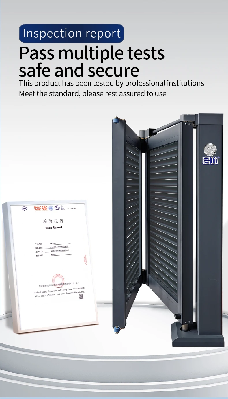 Рамка из алюминиевого сплава ворота раздвижные двери складные внешний автоматический материал и распашные открытые стильные