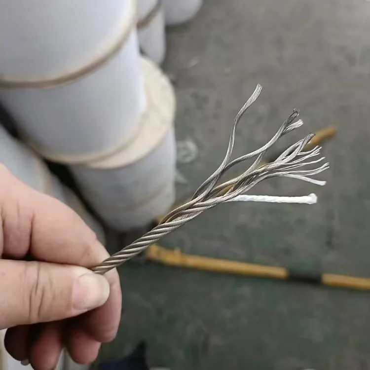 Factory Direct Sale Customized Length High Quality carbon steel wire rope with Bending/Cutting Service