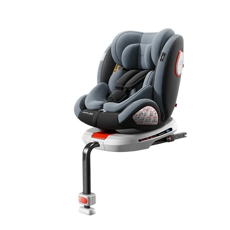 i-Size 360 degree Car Seat with ISOFIX for 40-150cm Baby Child Rotating Car Seat for Newborn 0-12 Years ECE R129/E4