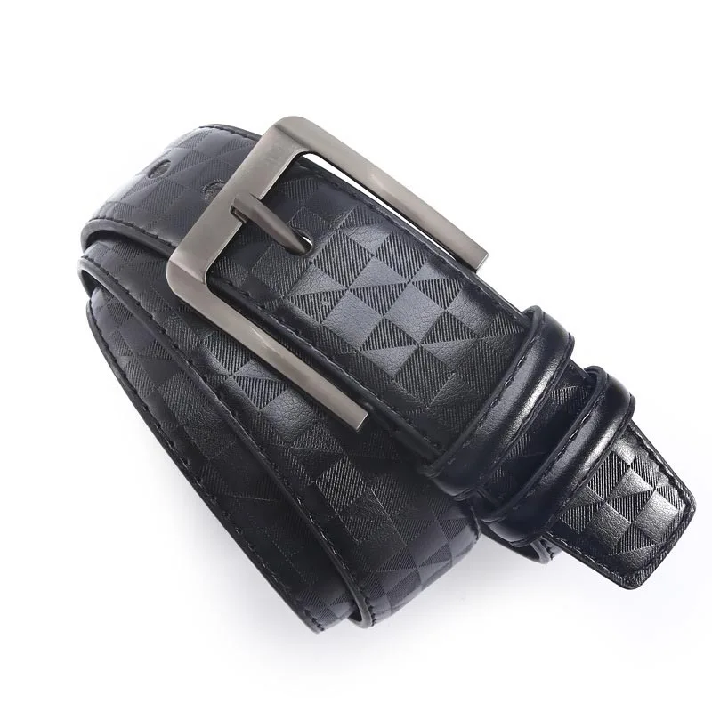 2022 New Leisure Stylish Belt For Men Alloy Pin Buckle Leather Belts