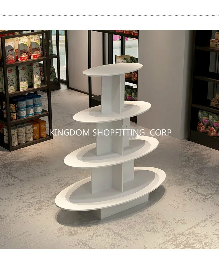wood gondola display stand ,tower rack for grocery stores
