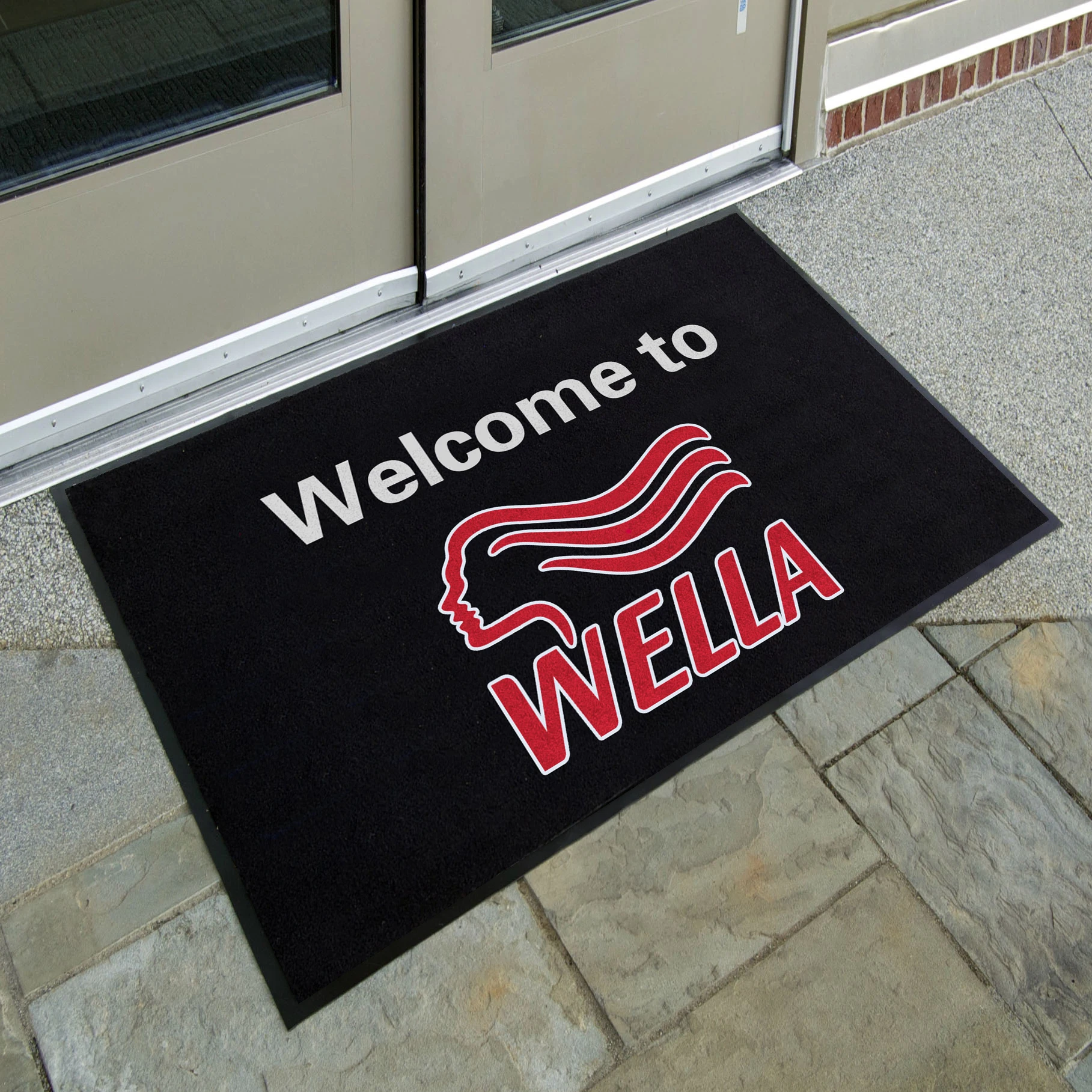 Custom Personalized Impression Printed Business Brand Advertising Large Commercial Logo Welcome Mats