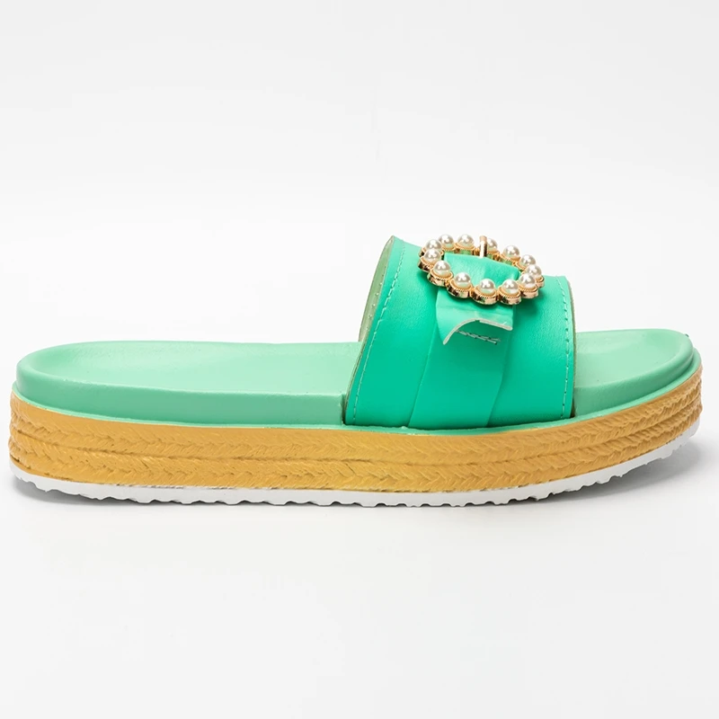 OEM ODM Custom Design Hot sale Best Quality Slipper for Ladies Women  Lady Beach latest Women Summer Flats