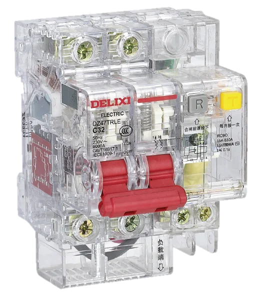 
delixi c63 3pole rcbo breakers miniature circuit breaker for sale 