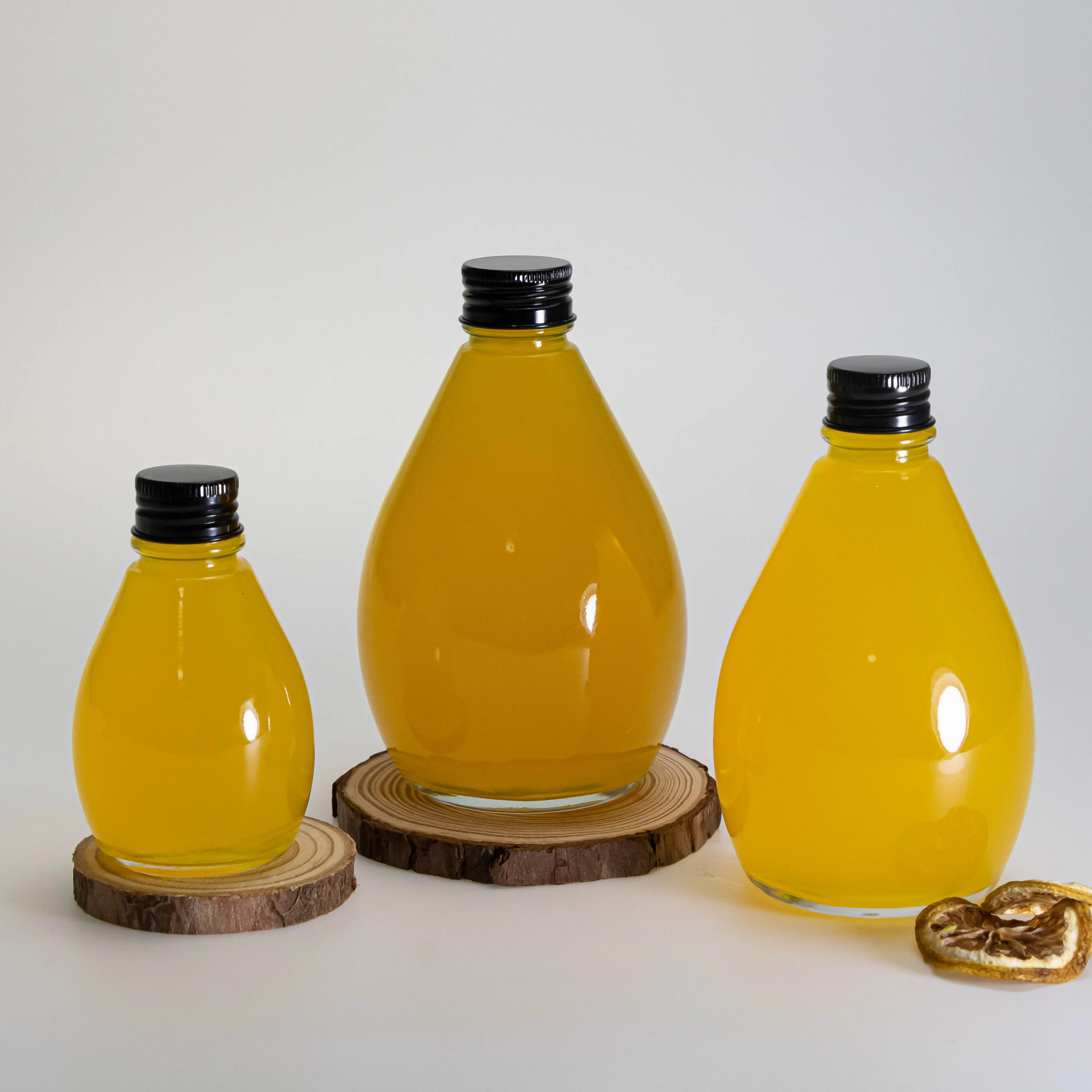 High Quality Glass Juice Tea Water Coffee Milk Tea Bottle ECO-friendly Glass Bottles