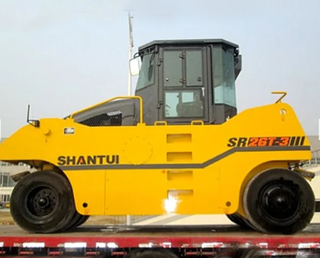 50 Ton Road Roller High Quality SHANTUI SR30T Tyre Drum Made In China Road Roller