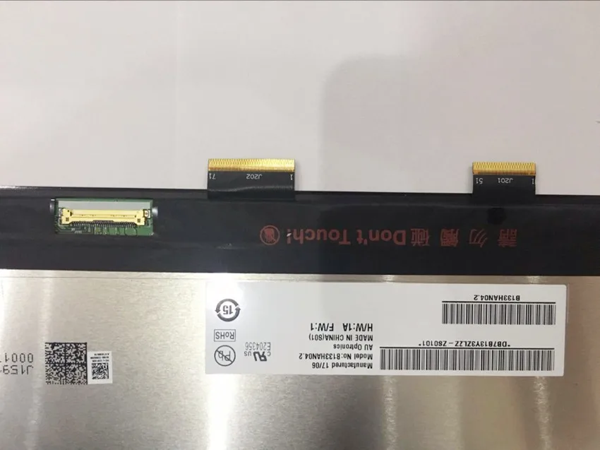 NEW B133HAN04.2 13.3'LCD Touch Screen Digitizer Assembly for ASUS ZenBook UX370UA UX370 Laptop Lcd Screen 1920*1080 IPS