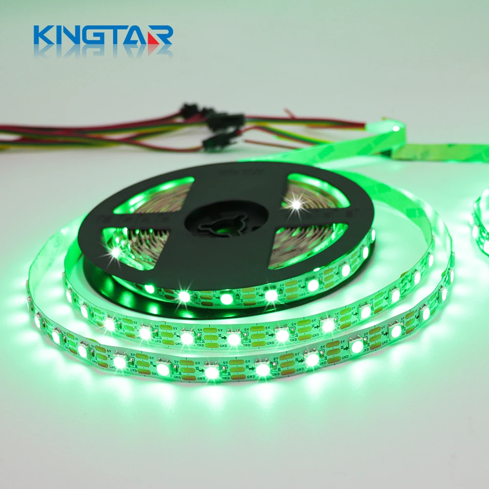 Адресная Светодиодная лента SK6812 60 светодиодов/м RGB Пиксельная гибкая для украшения/Hotle
