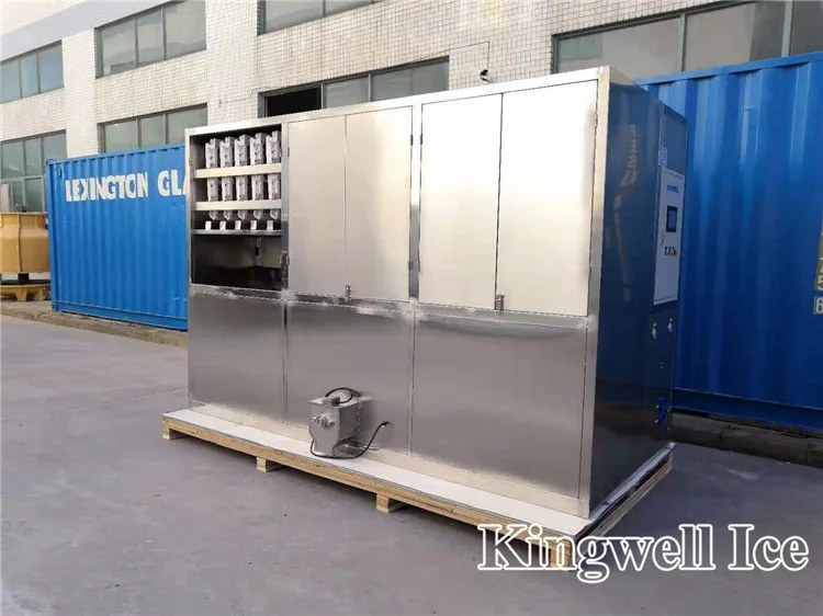 Industrial ice makers 3000kg 5000kg cube ice machine for ice factory