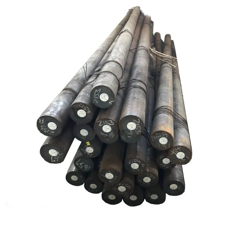 Cr12 H13 SKD11 SKD61 DC53 45C8 EN8D 1.2379 Mold Steel Bars Forged 80-400mm Alloy Carbon Structure Steel Round Bars