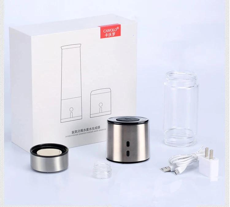 Активный электролиза воды водорода бутылка для воды генератор богатым pem водородный богатые бутылка для воды генератор