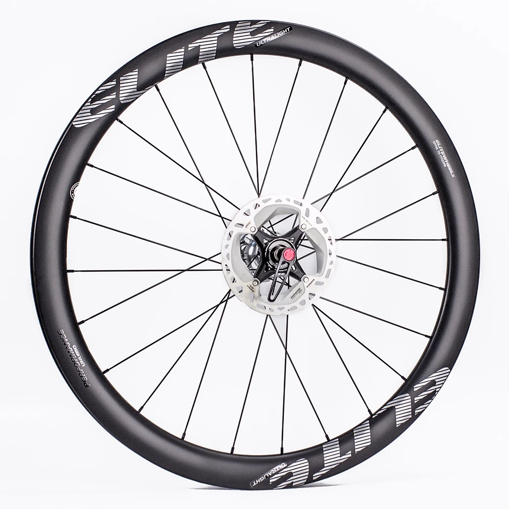 ELITEWHEELS дилер UNI легкий вес 1330 г Углеродные велосипедные колеса 45 мм Глубина с керамическим подшипником 700c колесная пара