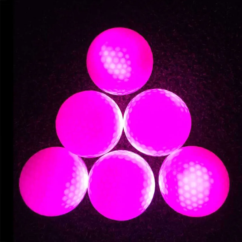 OEM LED electronic golf ball light-up flashing glow golf ball