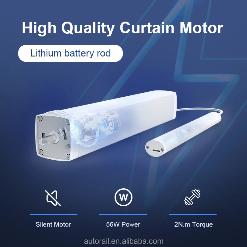 battery powered smart curtain motor zigbee tuya curtain motor for home