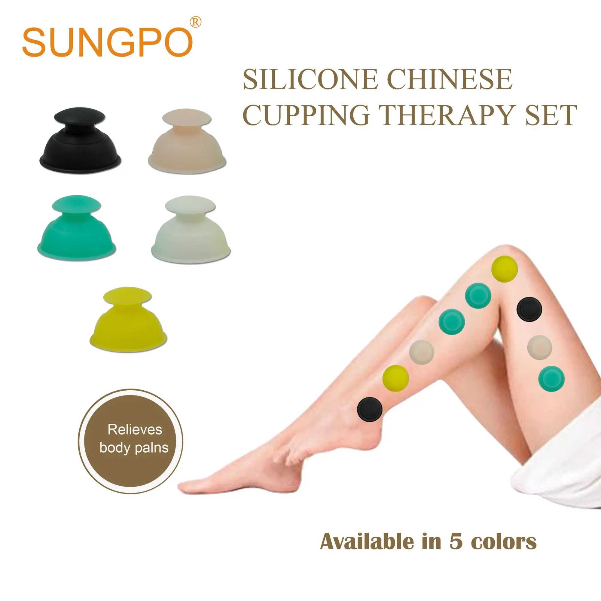 
Massage therapy suction apparatus silicone cupping apparatus ce properties vaccum cupping set 