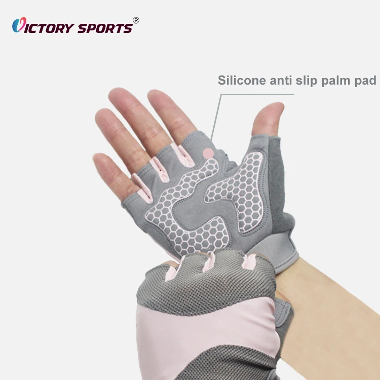 Weightlifting Fingerless Power Weight Lifting Women Men Gym Gym Sports Gloves