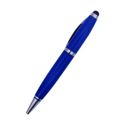 New Product USB Flash Drive Creative Touch Screen Ball Point Pen Memory Stick 8GB 16GB 32GB 128MB Pendrive Business Gift U Disk