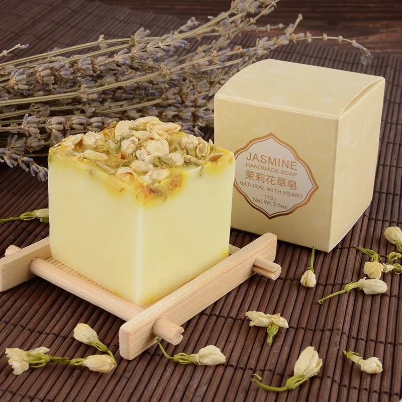 Dry Flower Essential Oil Soap Face Hand Nourishing Skin Care Cleansing Handmade Bath Soap Natural Herbal Soa