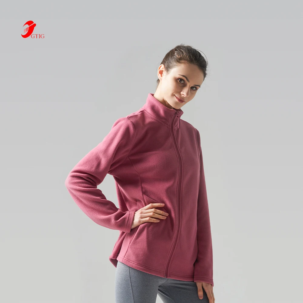 
Elasticized Cuffs Features Zippered Pockets Sherpa Fleece Jacket 