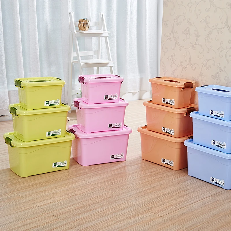 
Square home supplies tool bins plastic storage box for boys and girls file storage boxes & bins 