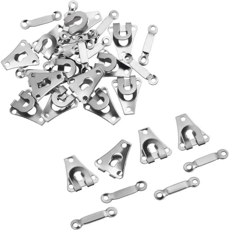 Wholesale 18# Brass and Iron Metal Hook Eye Garment Hooks High Quality for Skirts Pants/Trouser Clothing