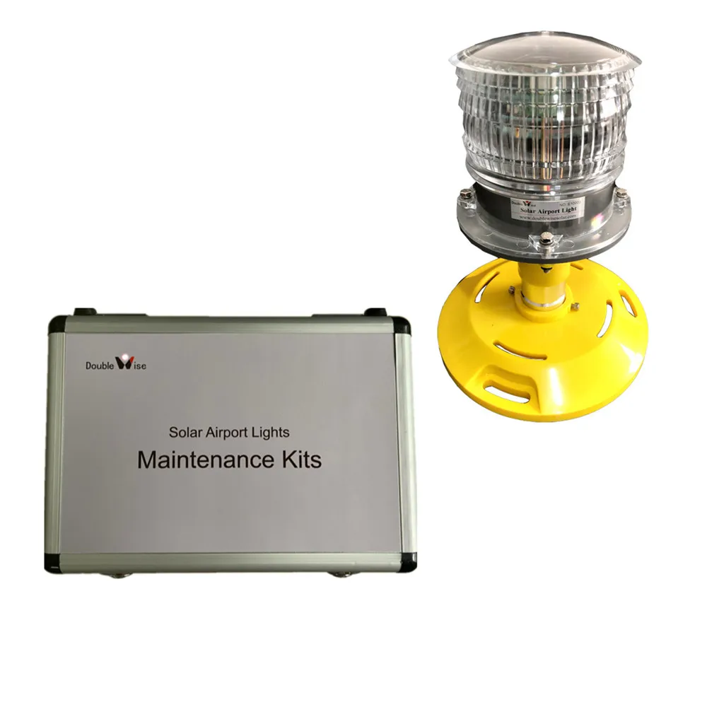 Airport lighting system maintenance kits for solar airport lights